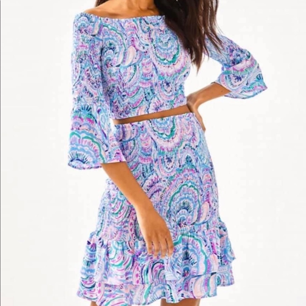 Lilly Pulitzer Soren Set Happy As A Clam